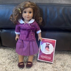4 outfits & Rebecca American Girl Doll!